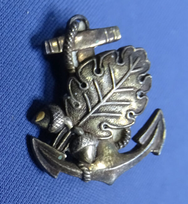 WWII USN Navy Nurse Corps Sterling Collar Insignia