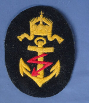 Imperial German Kriegsmarine Petty Officer's Radio Operator Sleeve Badge