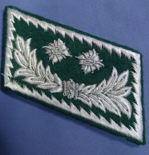 WWII German ZollOberInspekteur Customs Collar Tab