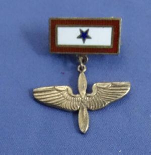 WWII Army Air Force Son In Service Sterling Pin