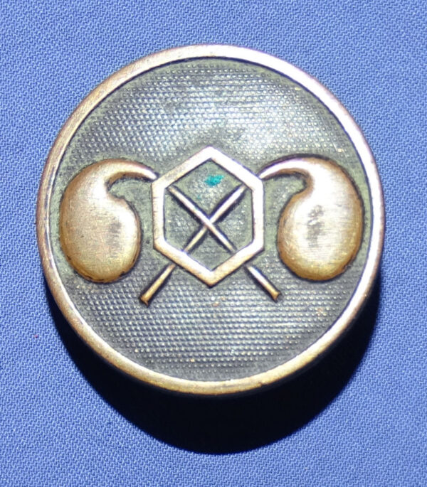 WWI Chemical Corps Collar Disk