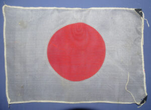 WWII Small Japanese Flag 12 x 9 inches