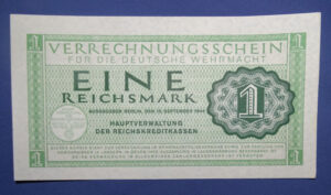 WWII German EINE Reichsmark