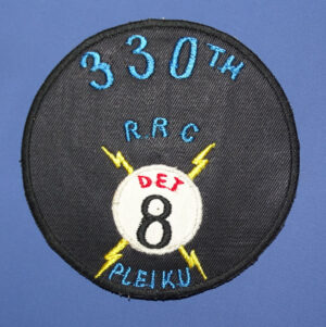Vietnam 330th R.R.C. Detachment 8 Patch