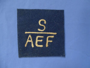 WWI Siberia AEF Embroidered Patch