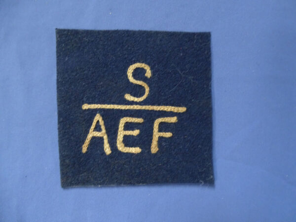 WWI Siberia AEF Embroidered Patch