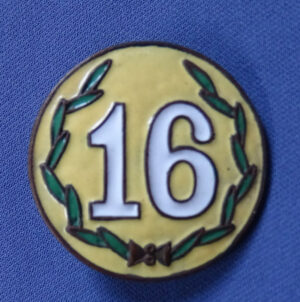 Philippine Enameled 16 DI/Crest