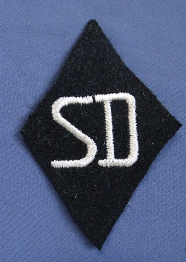 WWII German SS SD Security Sleeve Diamond