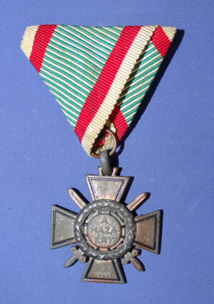 WWII Hungarian Fire Cross Medal 1941-1942
