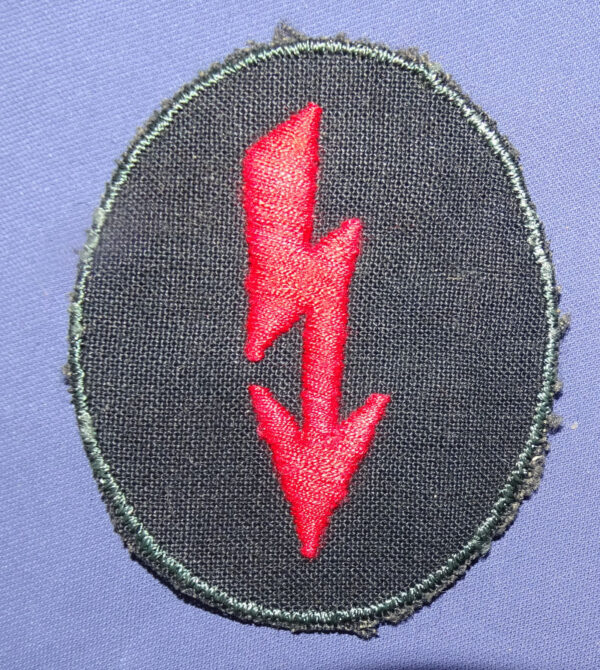 WWII German Army Cloth Artillery Radio Operator Trade Badge