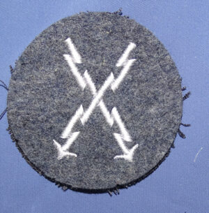 WWII German Luftwaffe Teletype Operator Trade Badge