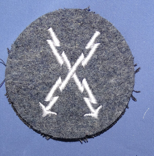 WWII German Luftwaffe Teletype Operator Trade Badge
