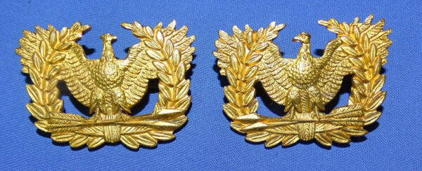 Pair WWII Army Warrant Officer's Insignia / J.R. Gaunt New York