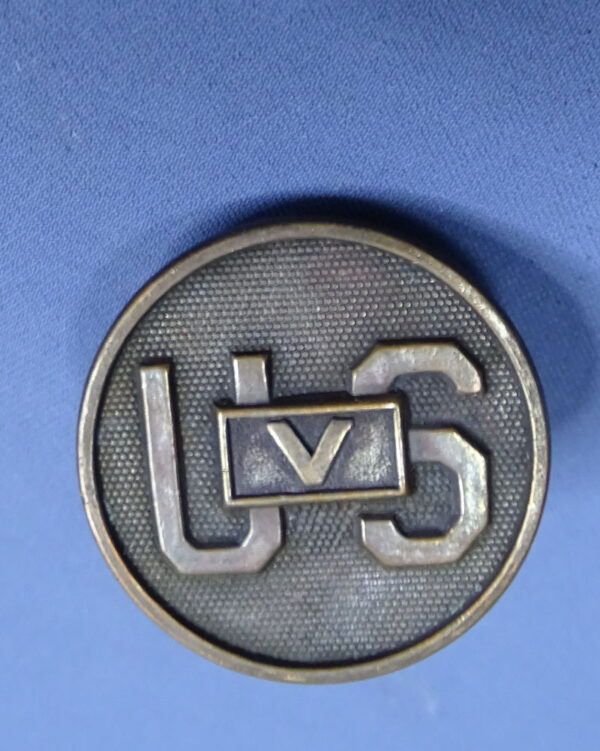 WWI U.S. V - Volunteer Collar Disk