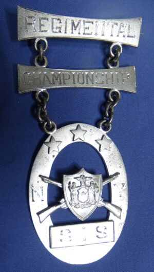 New York Regimental Rifle Championship SIS Sterling Medal