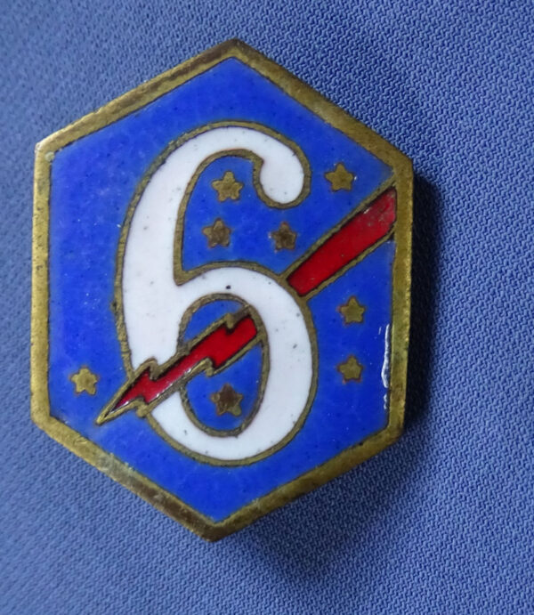 Philippine Enameled 6 DI/Crest Hallmarked