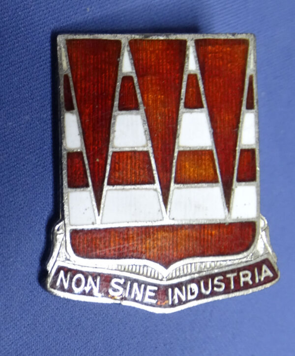 WWII 63rd Engineer Sterling Bn DI/Crest