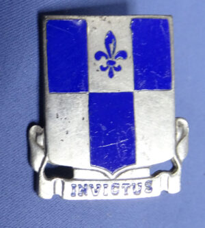 WWII 345th Infantry Regiment Sterling DI/Crest