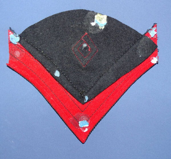 Small Shirt Size First Sergeant Artillery Chevron - Image 2