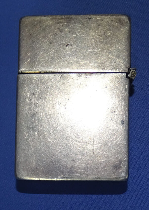WWII China Burma India CBI Silver Theater Made Lighter - Image 3