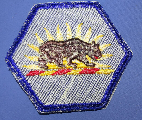 California National Guard Patch on Twill - Image 2