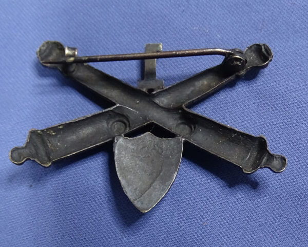 WWI Adjutant General 1st Artillery Officer's Collar Insignia - Image 2