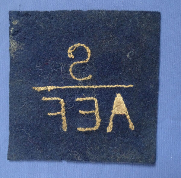 WWI Siberia AEF Embroidered Patch - Image 2