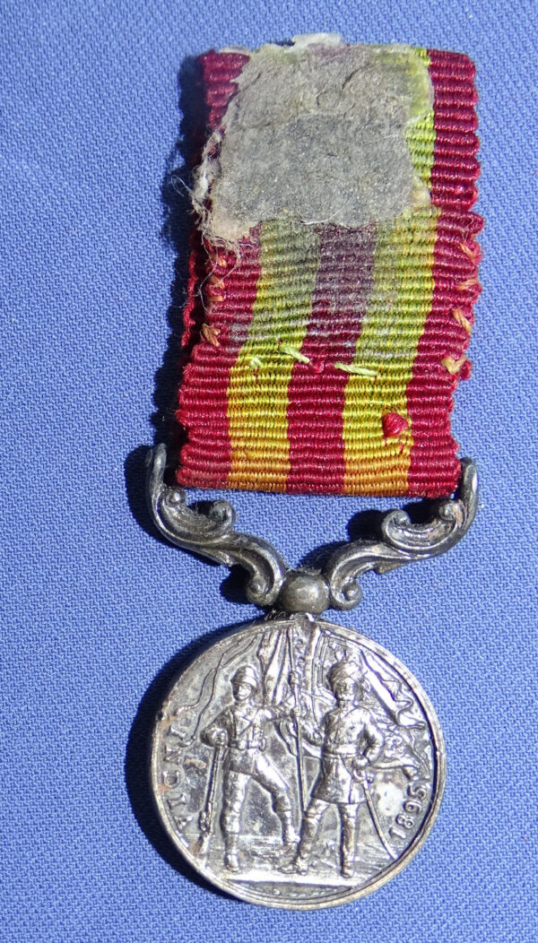 British India 1895 Miniature Medal - Image 2