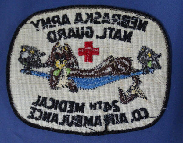 24th Medical Co Air Ambulance Nebraska Army National Guard Patch - Image 2