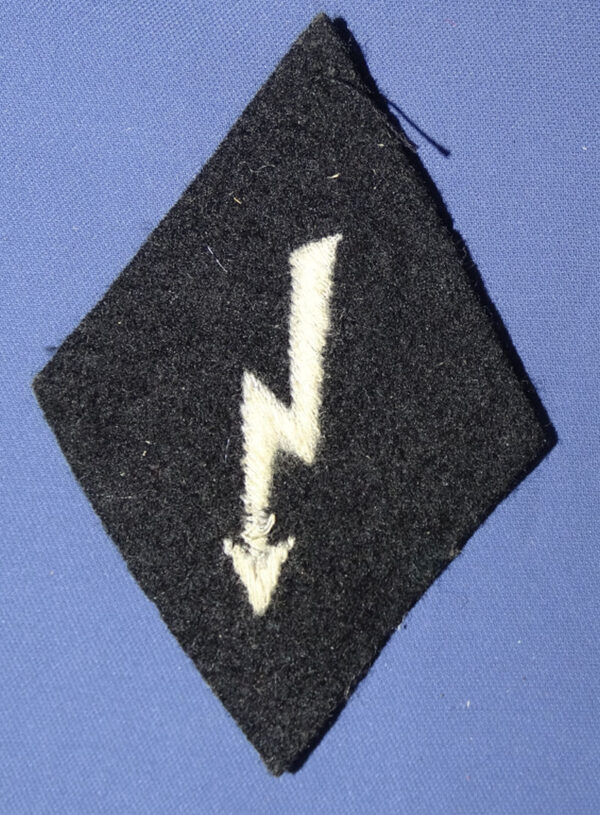 WWII German SS Signals Sleeve Insignia - Image 2