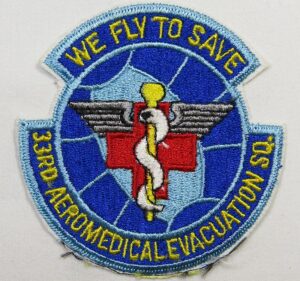 33rd Aeromedical Evacuation Squadron Patch