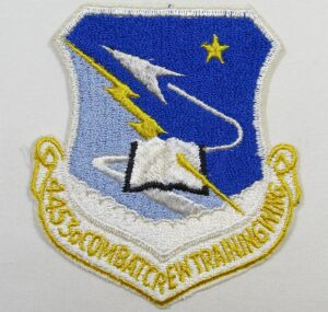 4453rd Combat Crew Training Wing Patch