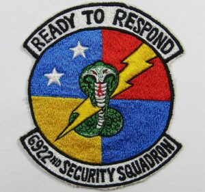 Theater Made 6922nd Security Squadron Patch