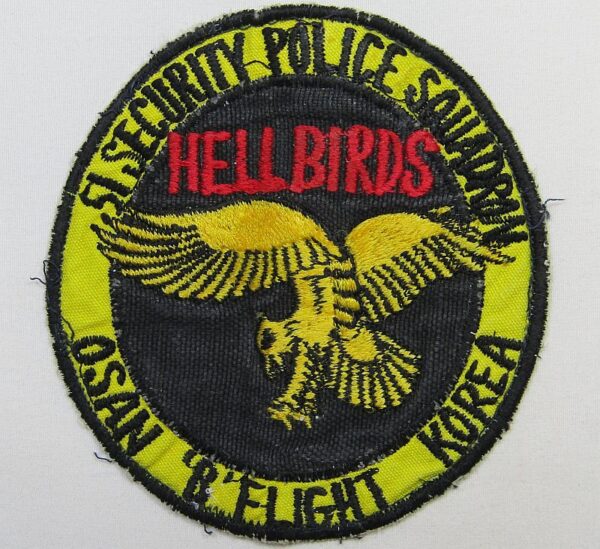 51st Security Police Squadron Korea Patch
