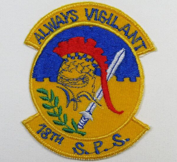 18th Security Police Squadron Patch