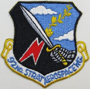 92nd Strategic Aerospace Wing Patch