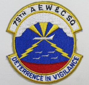 79th AEW & C Squadron Patch