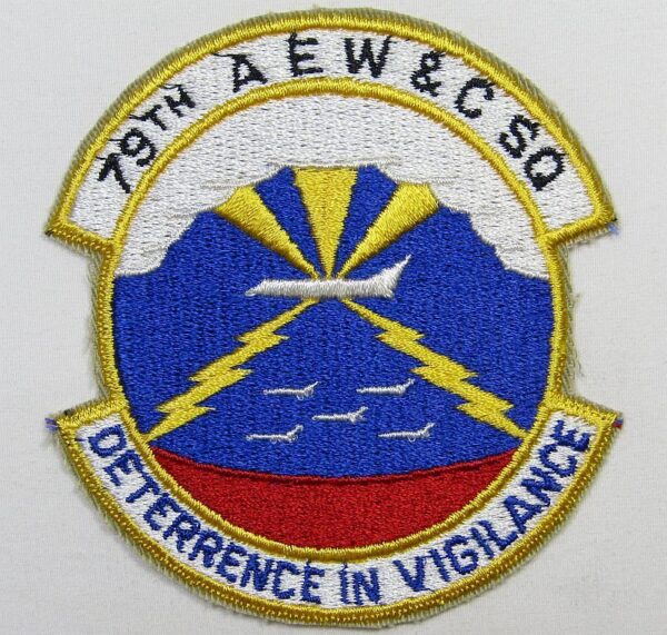 79th AEW & C Squadron Patch