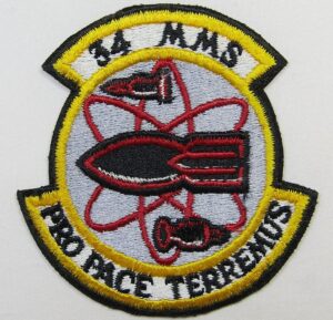 34th Missile Maintenance Squadron Patch