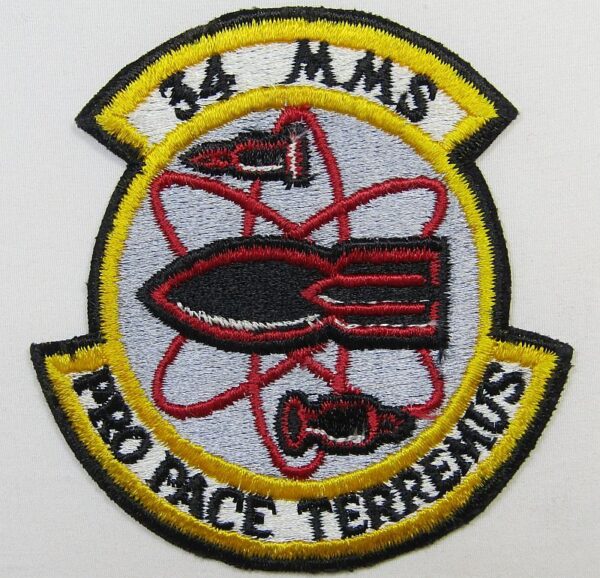 34th Missile Maintenance Squadron Patch
