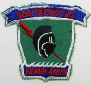 960th AEW & C Squadron Patch