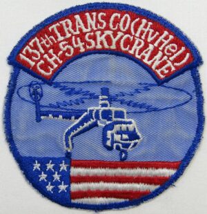 137th Transportation Company Patch