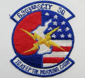 6903rd Security Squadron Patch