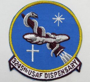 3245th USAF Dispensary Patch