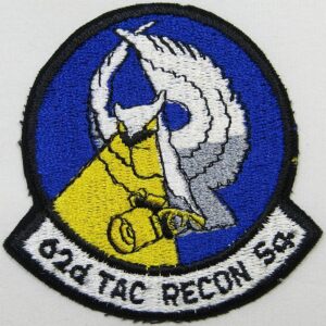 62nd Tactical Recon Squadron Patch