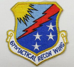 67th Tactical Recon Wing Patch