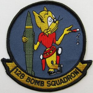 128th Bomb Squadron Patch