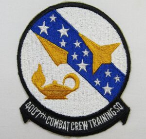 4007th Combat Crew Training Squadron Patch