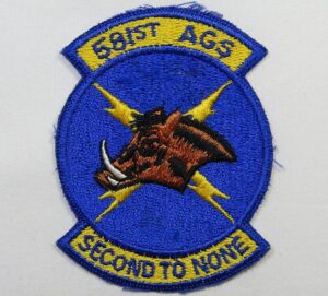 581st Aircraft Generation Squadron Patch