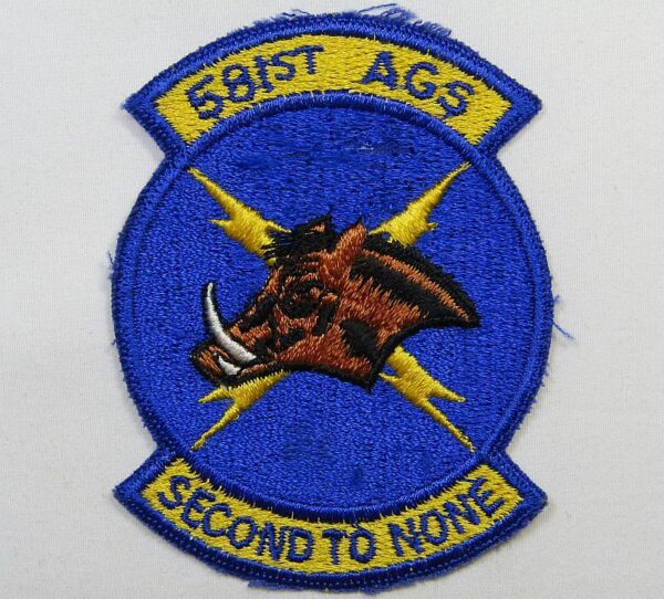 581st Aircraft Generation Squadron Patch